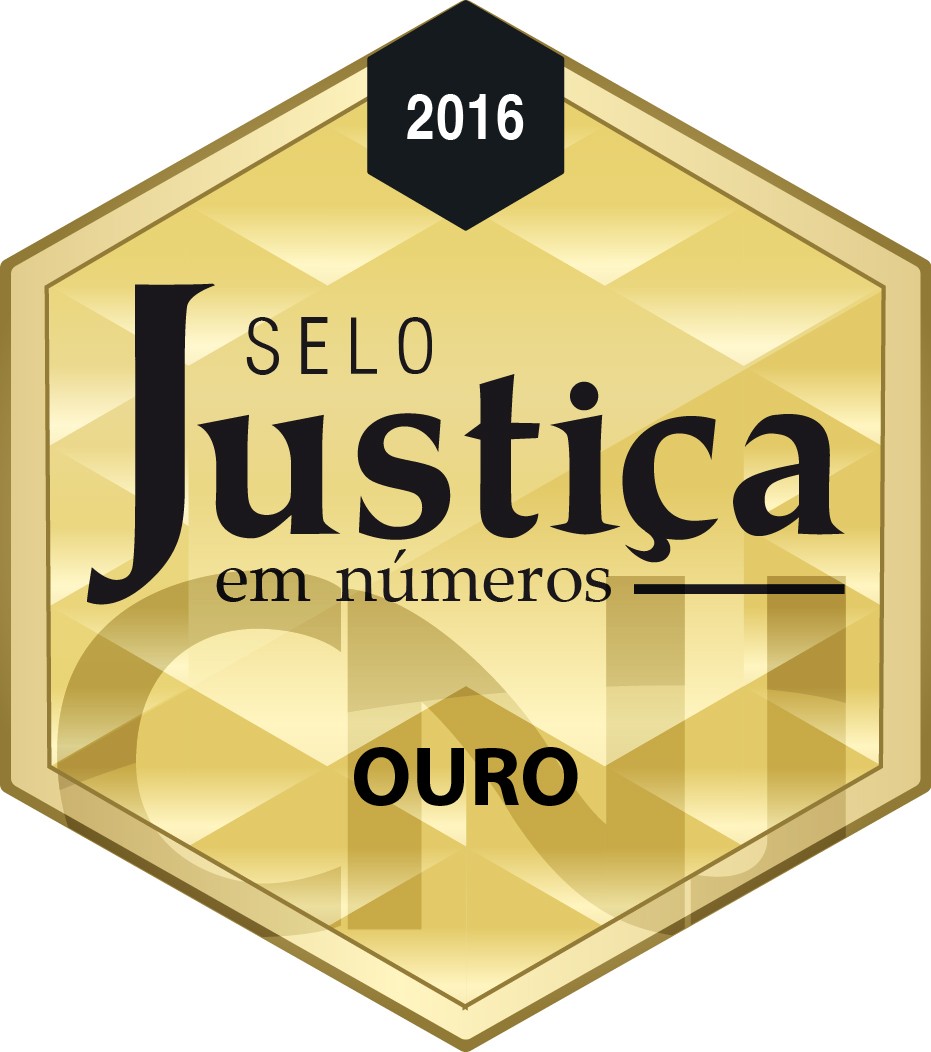 Selo CNJ Ouro 2016